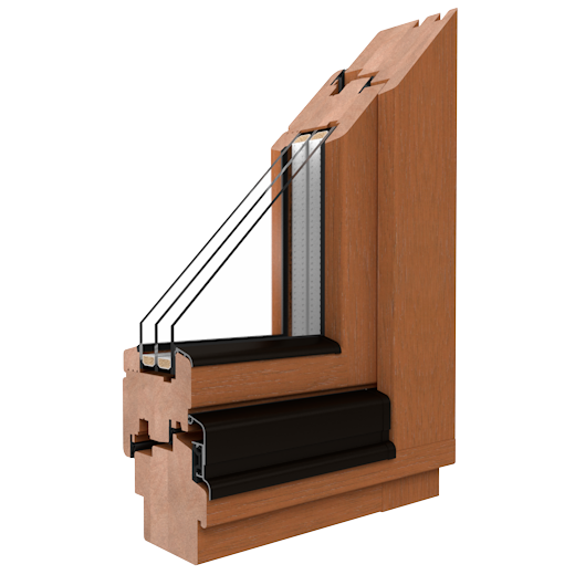 Okno DREWNIANE SOFTLINE